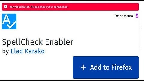 Firefox browser Add On stopped working and won