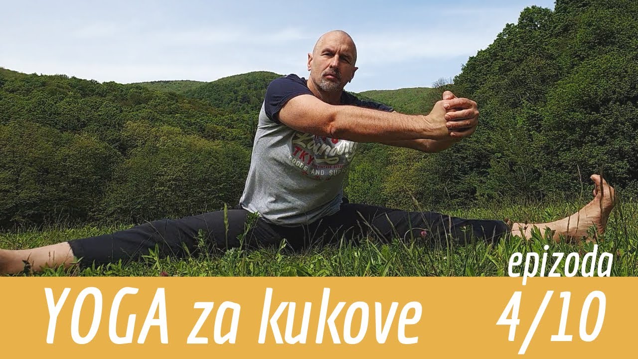 Yoga za kukove, vježbe za gluteuse | Četvrta epizoda | 14 minuta