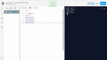 Variables and Data Types in python | المتغيرات وأنواع البيانات في بايثون