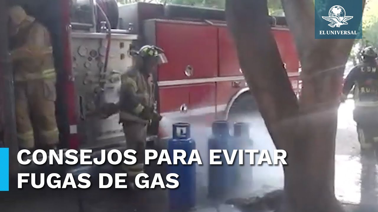 ¿Qué se debe de hacer para reducir riesgos por fugas de gas? - YouTube