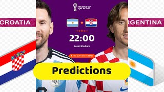 Predictions for Argentina vs Croatia semi-final clash | 2022 World Cup