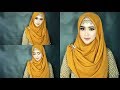 Pesta Pernikahan Kondangan Tutorial Hijab Segi Empat Pesta