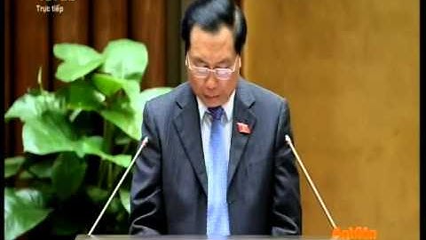 Các thành viên Chính phủ trả lời chất vấn tại kỳ họp thứ 8, Quốc hội khóa XIII