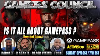 IS IT ALL ABOUT GAMEPASS? | HARGEET | K ASANTE | BLACK VIKING | GAMING FORTE | PARRIS
Join WEBDAVE on the Gamers Council podcast as we talk about the Hot Gaming Topics of the day We Want You to jump in on the conversation! Chat with us and be a big part of the show! #xbox #gaming #gamerscouncil BECOME A COUNCIL MEMBER!
Sundays 6PM CST / 7PM EST
- Special Guest: Hargeet Chani - Co-Host of Gamers Talk Live
YouTube: https://www.youtube.com/@Fonz_Gaming
YouTube: https://www.youtube.com/hargeetchani1
Hargeets Emergence Book: https://shop.chani.us/
Discord: hchani
- Special Guest: K Asante - Host of The Gaming Circle Podcast
X / Twitter: https://twitter.com/TK0Asante
YouTube: https://www.youtube.com/@TheGamingCirclePodcast
- Special Guest: The Black Viking - Host of The Longhouse Gaming Podcast
X / Twitter: https://twitter.com/TheBlackViking3
X / Twitter: https://twitter.com/LonghouseGaming
YouTube: https://www.youtube.com/@TheLongHouseGaming
- Special Guest: Gaming Forte - Host of The DPS Podcast
X / Twitter: https://twitter.com/Gaming_Forte
YouTube: https://www.youtube.com/c/GamingForte
Scumcast: https://www.youtube.com/c/TheAshenLuca
AD SPOT:
NerdPropellants Etsy Store Gaming Art
Etsy: http://nerdpropellant.etsy.com
20% off Nerd Propellant ETSY store using code GAMERSCOUNCIL
Subscribe To This YouTube Channel
BECOME A COUNCIL MEMBER ///
Join this channel to get access to perks:
https://www.youtube.com/channel/UCA7l5oBj3HvmjJdK6HpheeQ/join
WEBDAVE from Outbreak Gamers
X / Twitter: https://twitter.com/webdave
David Anthonys Gamer Tag: WEBDAVE
David Anthony is an Xbox Ambassador.
CLICK HERE FOR AUDIO ONLY
Spotify for Podcasters
https://podcasters.spotify.com/pod/show/gamerscouncil
podcasters.spotify.com/pod/show/gamerscouncil
GAMERS COUNCIL website:
http://www.outbreakpodcast.com/gamers...
Email us at: outbreakpodcast@gmail.com
Order Outbreak Gamers T-shirts & Cool Stuff!
https://my-store-dee03f.creator-spring.com
https://www.teepublic.com/user/outbre...
Help Support Us By Joining Our Patreon:
https://www.patreon.com/outbreakpodcast
GAMERS COUNCIL Intro Video & Logos Created By Shaun Labrie
Contact Info: https://twitter.com/shaunlabrie
Portfolio Website: https://shaunlabrie.wixsite.com/portfolio
GAMERS COUNCIL Overlays Created By The Wandering Dutch
https://twitter.com/Wandering_Dutch
Business: midweekmixuppodcast@outlook.com
Filmed On Location at: OUTBREAK STUDIO
We Use StreamYards for Live Streaming IS IT ALL ABOUT GAMEPASS? | HARGEET | K ASANTE | BLACK VIKING | GAMING FORTE | PARRIS
