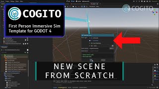 COGITO: Scene setup from scratch - Immersive Sim in Godot 4