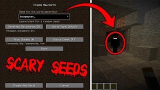 5 Scary Minecraft Seeds you Should NEVER Play on! (Scary Minecraft Countdown)