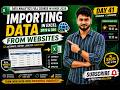 Import Data from Websites in Excel (2019 &amp; 365) 🌐 Web Data Import Made Easy | Day 41