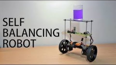 Experience de Arduino Self Balancing Robot