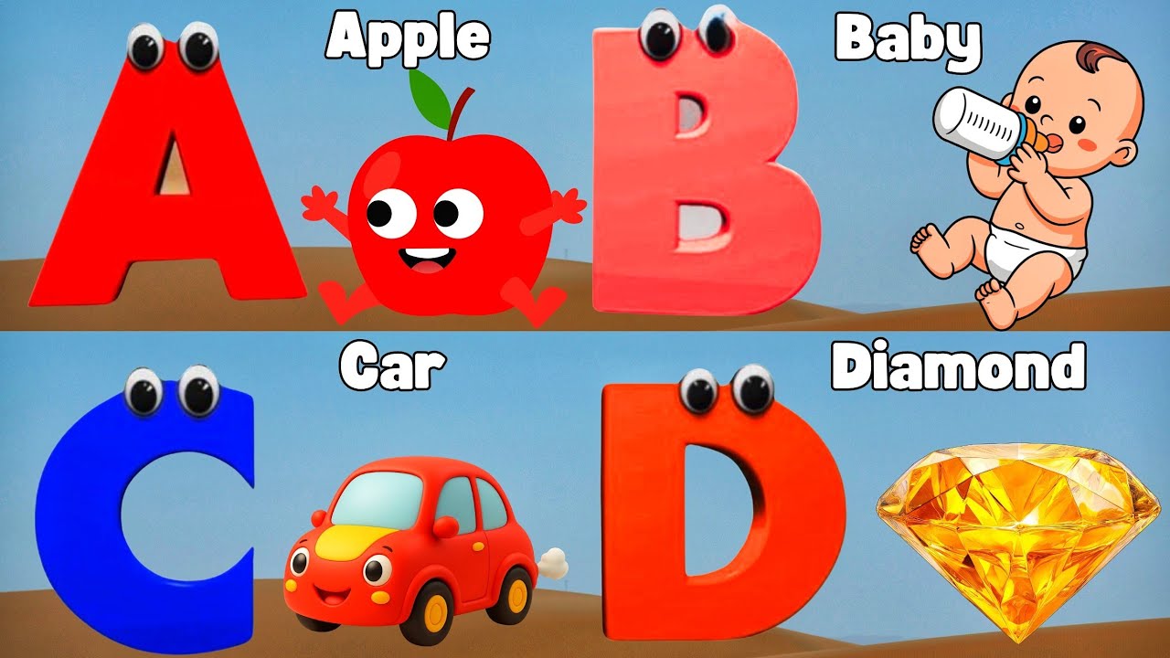 The ABC Phonic Song - Toddler Learning Video : "A is for Apple a a ...