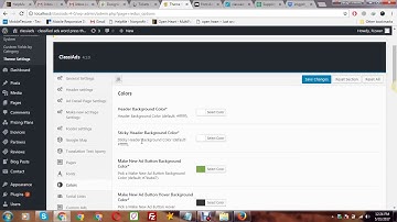 Colors settings Classiads   Classified Ads WordPress Theme v4 3