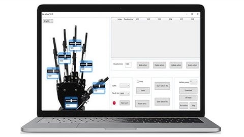 uHand2.0 Robotic Arm--Program Download