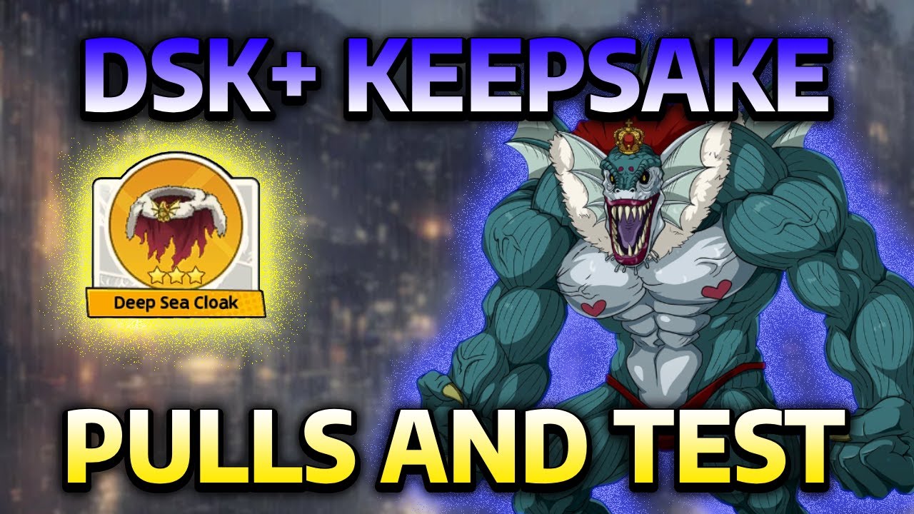 SSR+ Deep Sea King Keepsake Pulls and Test in One Punch Man the ...