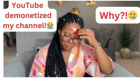 YOUTUBE DEMONETIZED MY CHANNEL… 💔 I’M DONE!!!