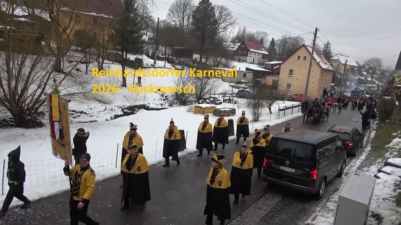 Reinhardtsdorf Umzug 2026 Rückmarsch