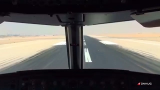 Cairo A320 Cockpit Takeoff 2017 HD
