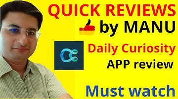 Daily Curiosity app review - learn something new today