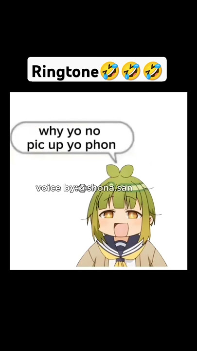 Your phone linging girl voice