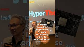 Skymizer launches on-premise AI card as industry shifts to local adoption