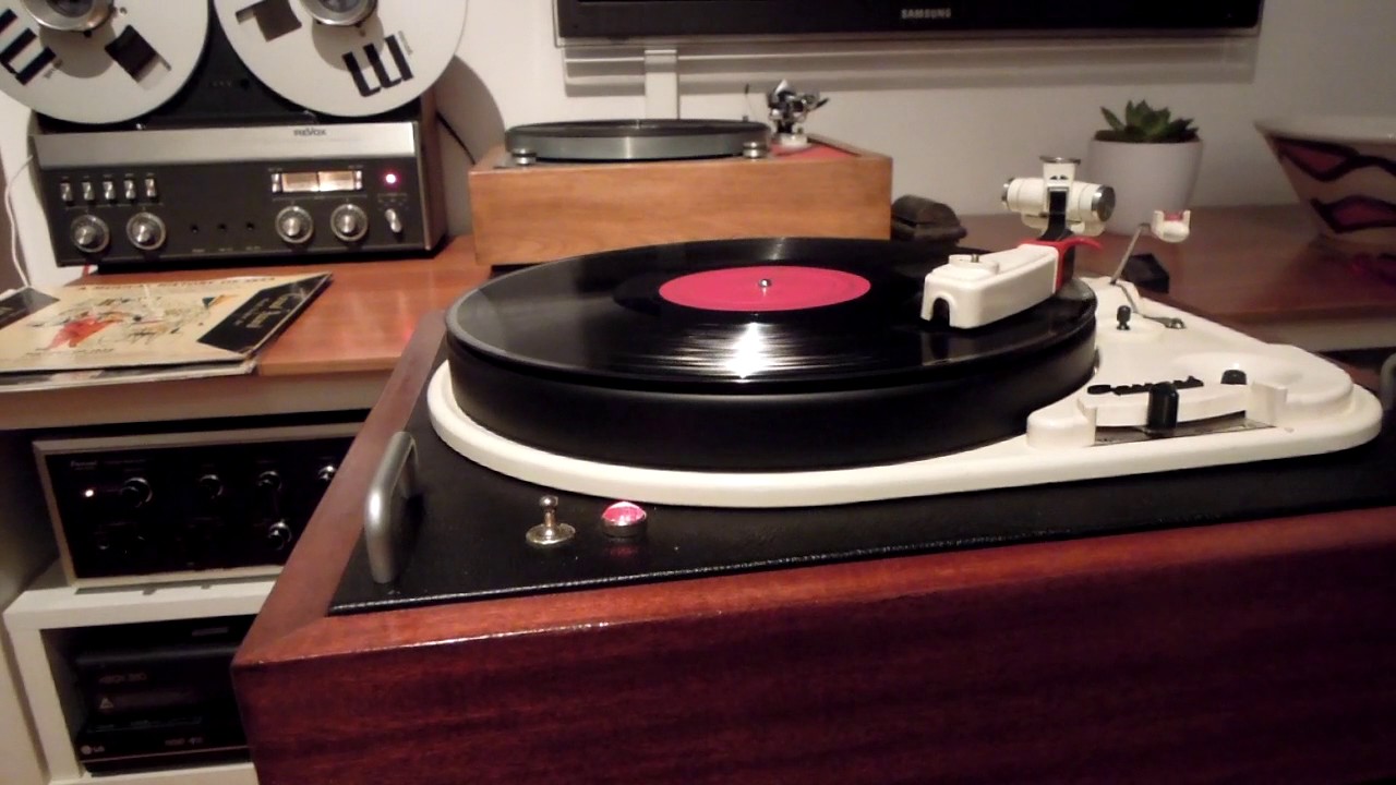 GARRARD 4HF 5hf pulley turntable test new plinth pt.1 YouTube