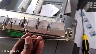 How to Change Bizhub 601/751 Fuser Unit Finger || Paper Jam Problem Solve Step by Step