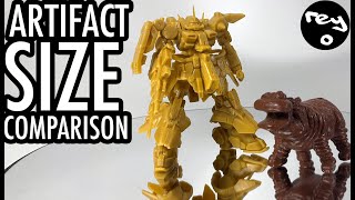 Gundam Artifact Series 2: Zaku III Size Comparison