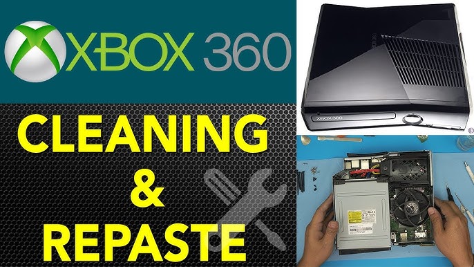 XBOX 360 DISASSEMBLE AND CLEAN // how I took apart my Xbox 360 to clean/  make it quieter2 