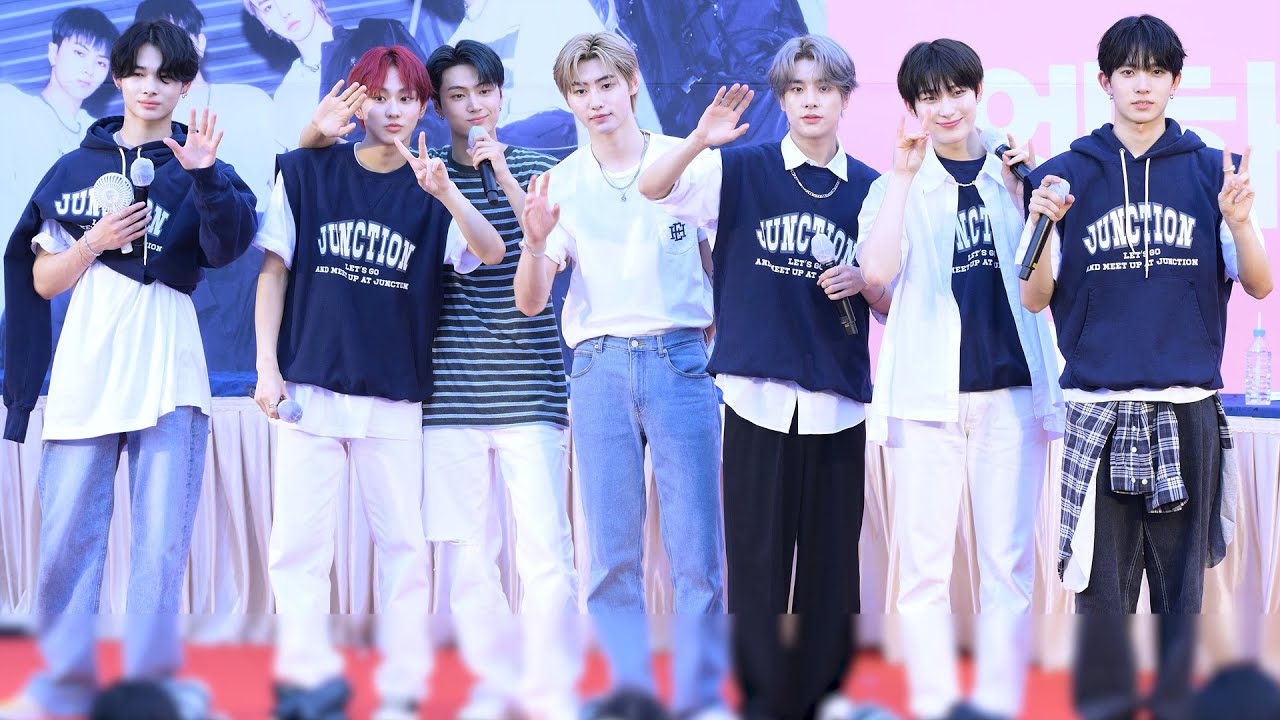 [8K] ENHYPEN (엔하이픈) 신촌 팬사인회 Q&A + 포토타임 직캠 | 220706 | by -wA-