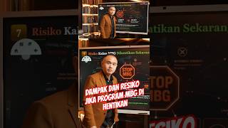 Dampak & kerugian Jika program MBG di hentikan #trendingshorts #MBG #news