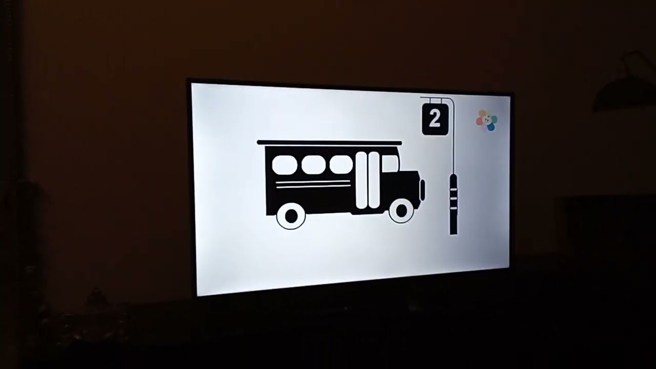 black and white bus 2