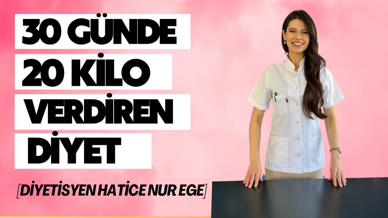 30 GÜNDE 20 KİLO VERDİREN ORUÇ DİYETİ // 5 Yöntemle Sağlıklı Kilo Ver | Diyetisyen Hatice Nur EGE