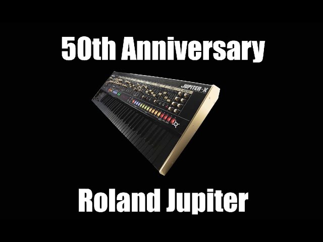 50th Anniversary Roland Jupiter Thoughts - YouTube