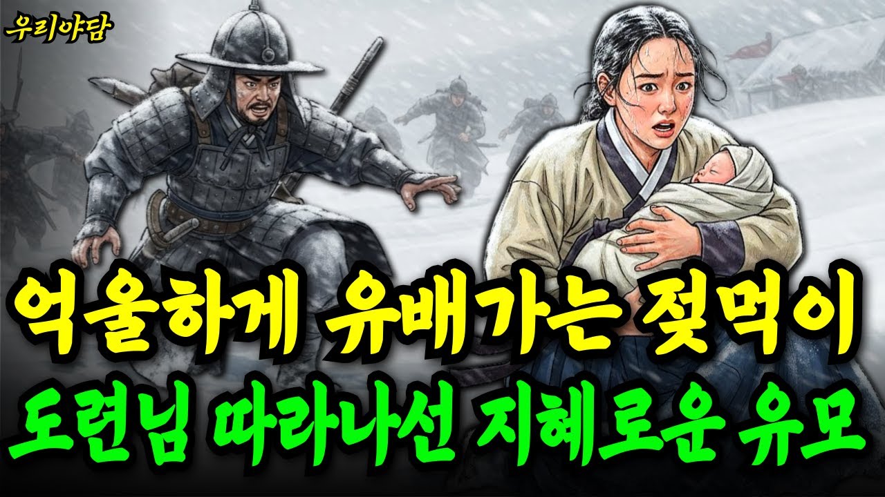 억울하게 유배를 가는 젖먹이 도련님을 따라나선 지혜로운 유모! 이 유모의 정체는? |야담 민담 전설 설화 옛날이야기 오디오북 수면동화|