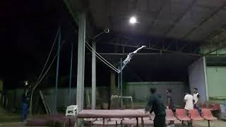 M A G double stretched dismount on H.Bar