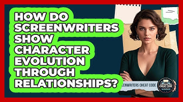 How Do Screenwriters Show Character Evolution Through Relationships?