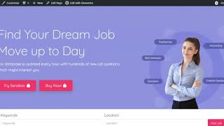 Create Job Board Website -  JobMate WordPress Jobs Theme for WP Job Manager - One click Demo Import