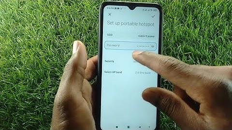 How to change hotspot password in Redmi 9 power | hotspot password Kaise change kare