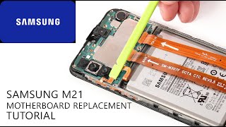 Samsung M21 M215 Motherboard Replacement Tutorial - Wymiana pลyty gลรณwnej