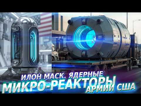 Илон Маск. Ядерные МИКРО-РЕАКТОРЫ Армии США