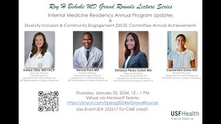 Internal Medicine Residency Annual Program Updates