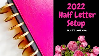 2022 Half Letter Setup | Jane’s Agenda