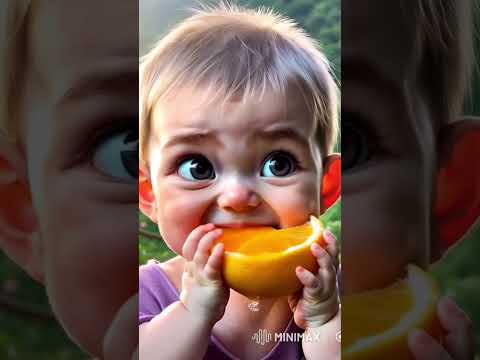 Baby Eating Orange Baby Babymukbangeating Babyfood Eating Cute Cutebabyeating Mubangeatin 
