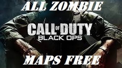 How to Unlock all Zombie Maps (COD Black ops)