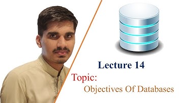 Lec 14 | DBMS | Objectives of Databases