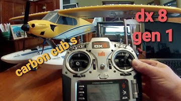 spektrum dx 8 gen 1 binding and flap set-up