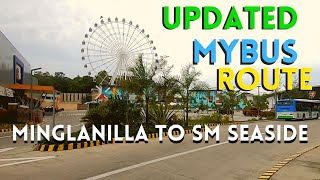 Cebu Mybus Route | Anjo World Theme Park to SM Seaside City | Modern Buses in Metro Cebu