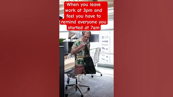 When you leave work early and feel you need to explain to everyone why! Funny work life!