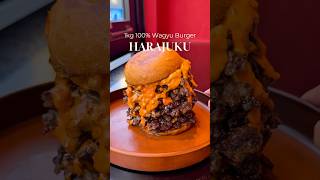 A 1kg Wagyu Burger with 10 layers of 100% Wagyu beef patties