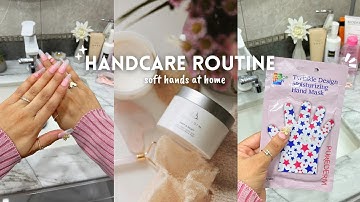 How I Get Soft Hands at Home 🫧 hand & nail care routine | muslim girl friendly selfcare 💅