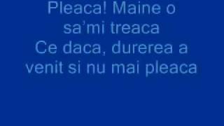 Vunk Pleaca Ft Antonia Lyrics Youtube