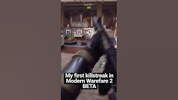 My first killstreak in Modern-warfare 2 BETA #cod #modernwarfare2 #killstreak
